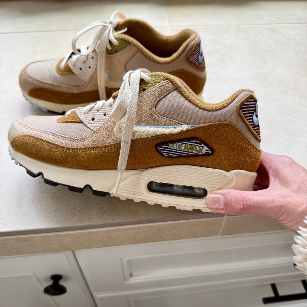 Air Max 90 Varsity Pack Muted Bronze Royal Tint Desert Like New Womens 8